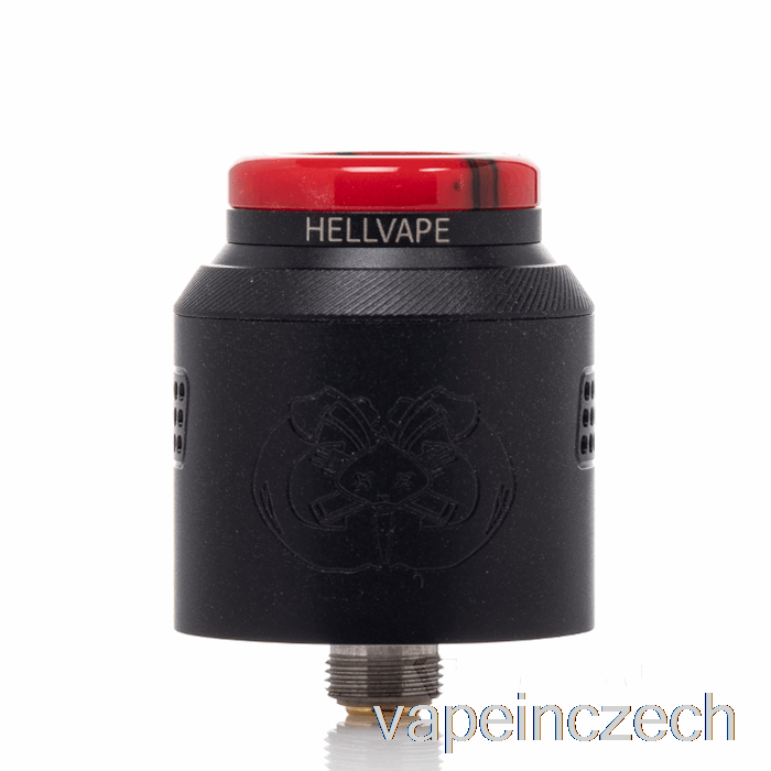 Hellvape Drop Dead 2 24mm Rda Matné Plné černé Vape Pero